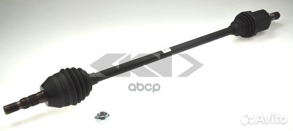 Привод передний правый Opel Astra J 306057 GKN