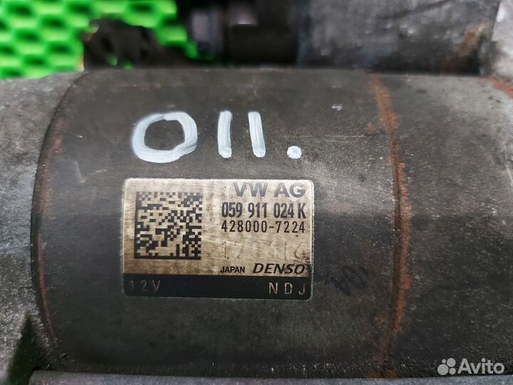 Стартер Volkswagen Touareg FL R-line cvva CVV 2016