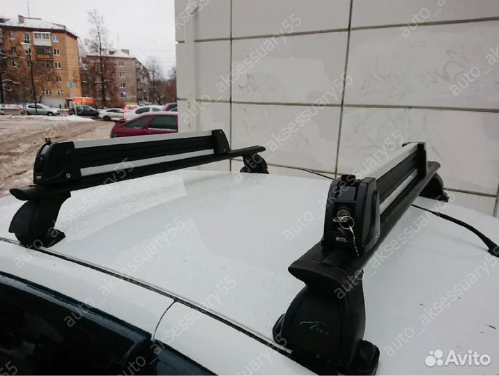Крепление для лыж и сноубордов на крышу автомобиля