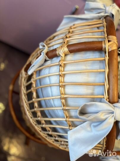 Люлька колыбель плетеная