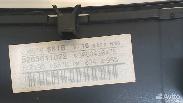 Щиток приборов Volkswagen Bora, 1998