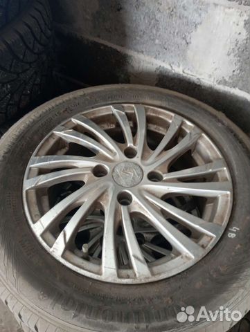 Диски (штучно) 4x114.3 R15 Chery bonus