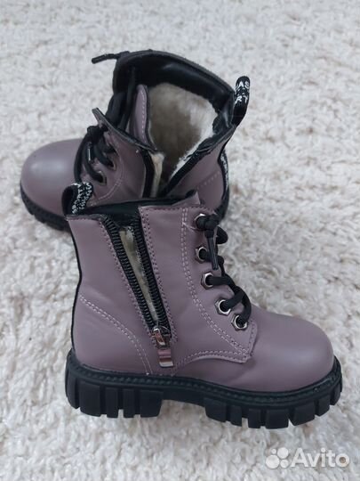 Ботинки зимние размер 23