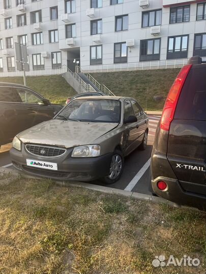 Hyundai Accent 1.5 AT, 2004, 170 000 км