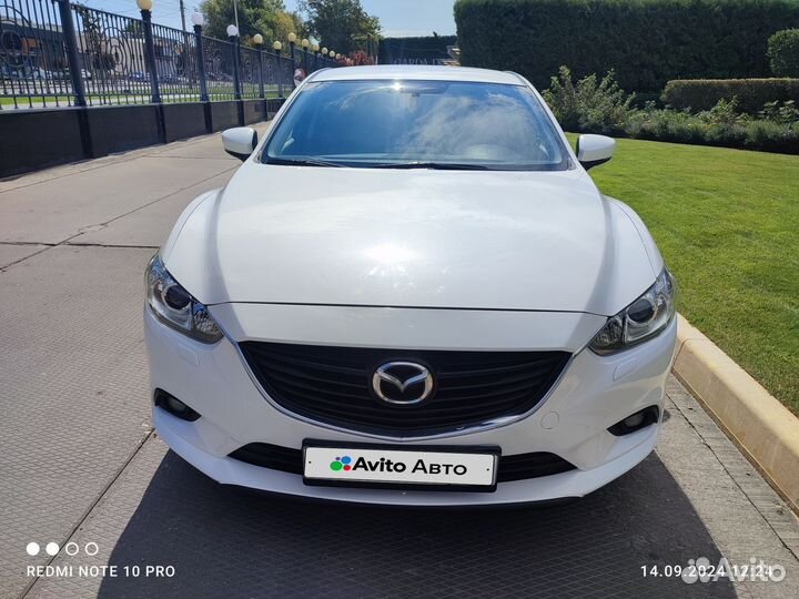 Mazda 6 2.0 AT, 2017, 218 000 км