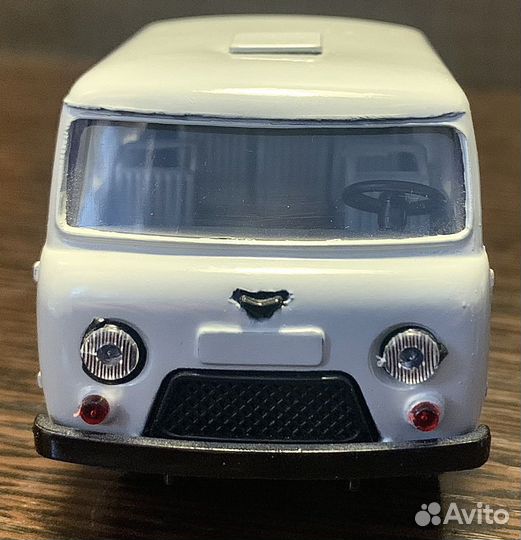 Модель УАЗ 39094 фермер метал без тента серый ussr