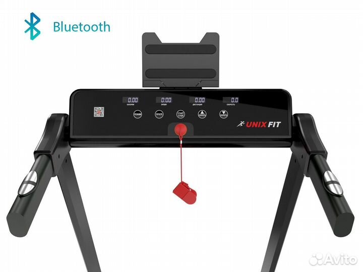 Беговая дорожка unix Fit Hi-tech F1 Dark Storm