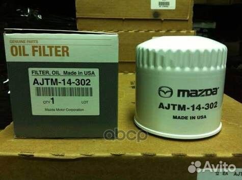 Фильтр масляный ajtm14302 mazda