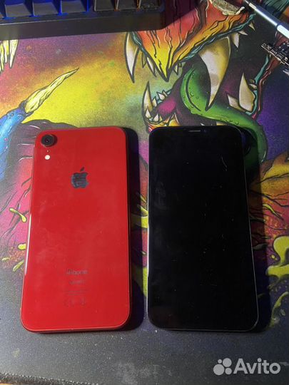 iPhone XR RED оригинальные запчасти в идеале
