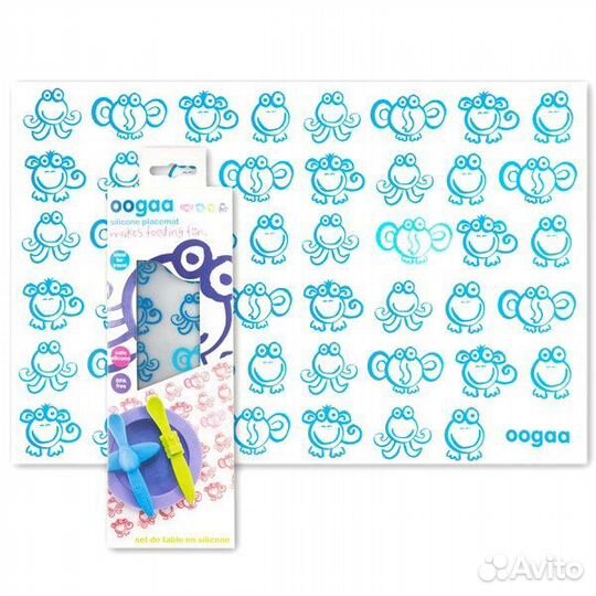 Новый Силиконовый коврик для кормления oogaa