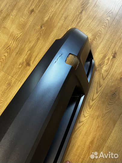 Юбка заднего бампера Skoda Karoq