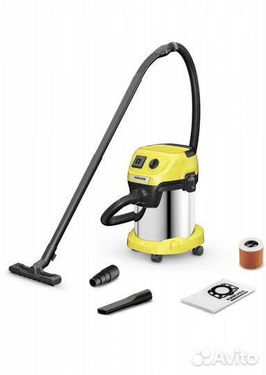 Новый Пылесос Karcher WD 3 17 л