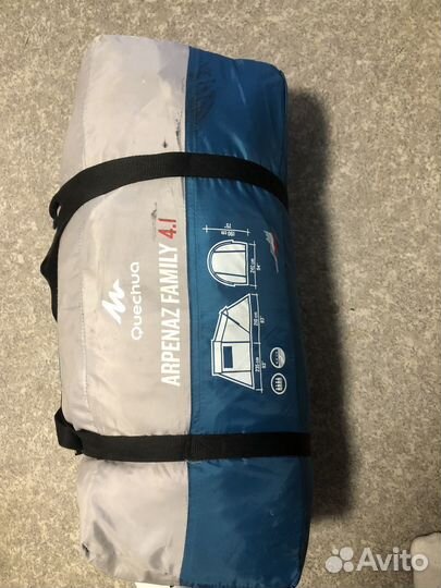 Палатка кемпинговая 4-местная Quechua Arpenaz 4.1