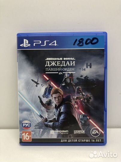 Диск Звездные войны Павший Орден Джедаи для PS4