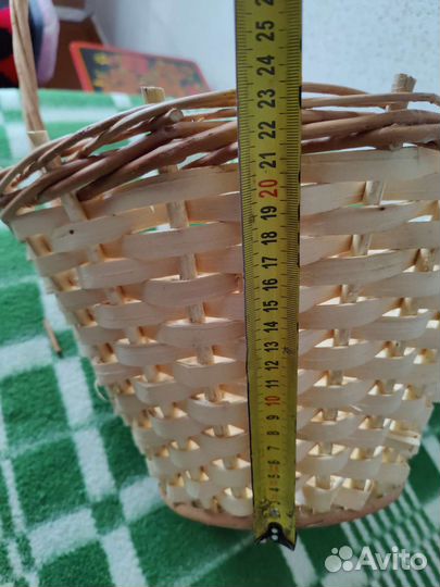 Корзина плетеная