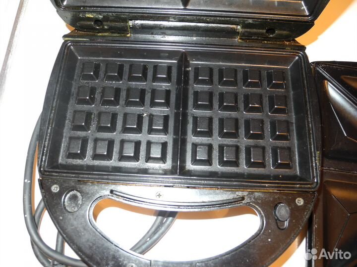 Мультифункциональный гриль-вафельница, сэндвичница