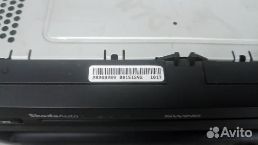 Магнитола skoda roomster 1 (9AG20I401)