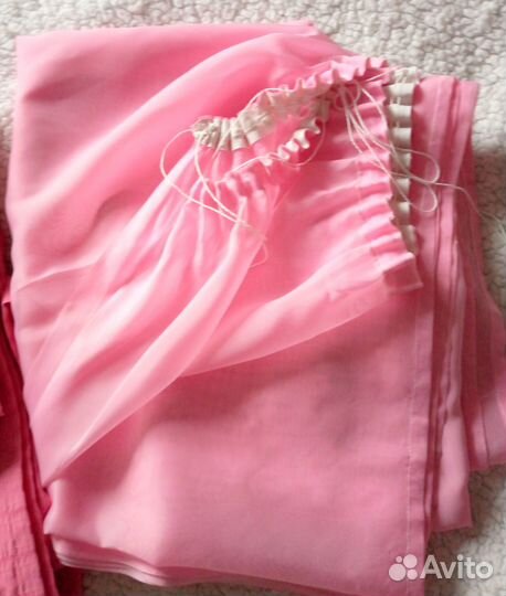 Тюль (вуаль) розовый (ш3м*в2,5м)