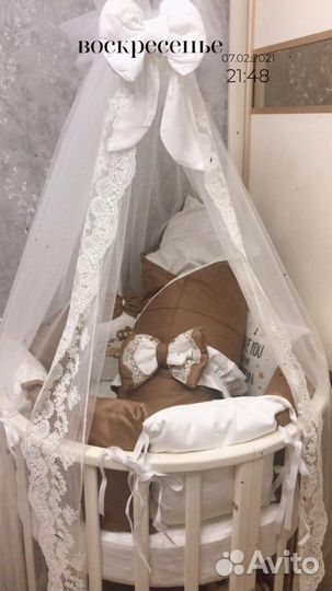 Бортики на детскую кроватку