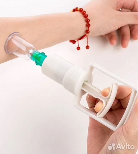 Антицелюлитные вакуумные массажные банки 6 шт