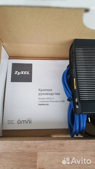 Модем Zyxel p600