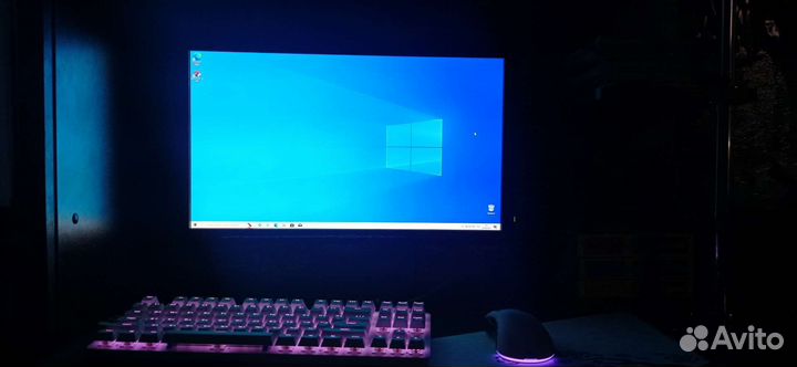 Игровой пк (ryzen 5500 6я/12п, rx 570 8gb, озу 16)