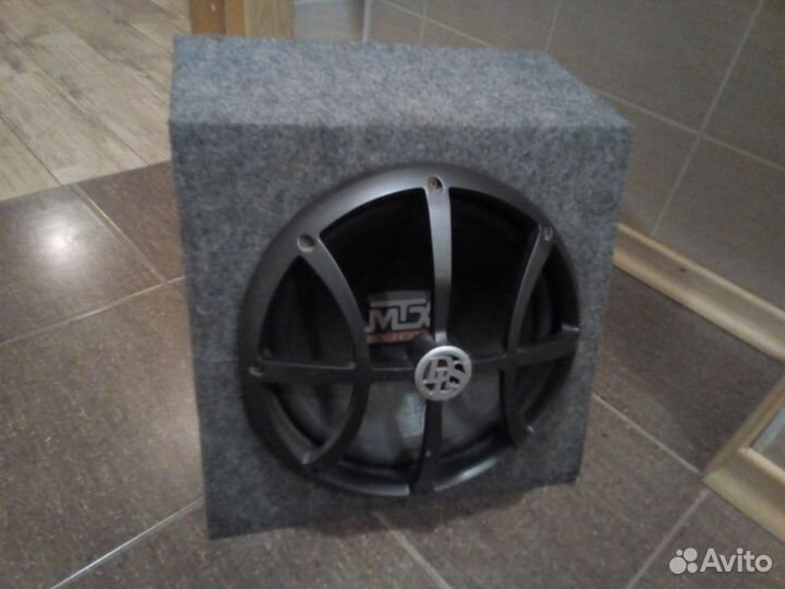 Сабвуфер Mtx audio и усилитель DLS CA 250 в корпус