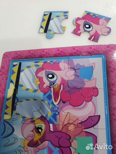 Книга с пазлами My little pony
