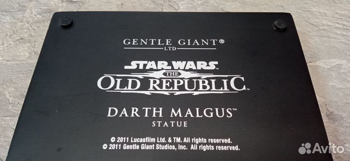 Фигурка swtor Darth Malgus (Дарт Малгус)