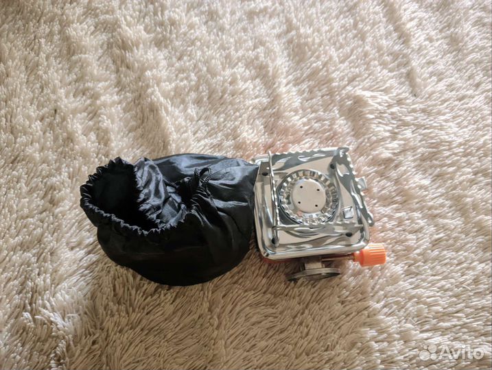 Плитка газовая туристическая под газовый баллон