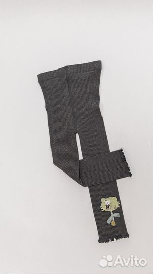 Лосины в рубчик детские