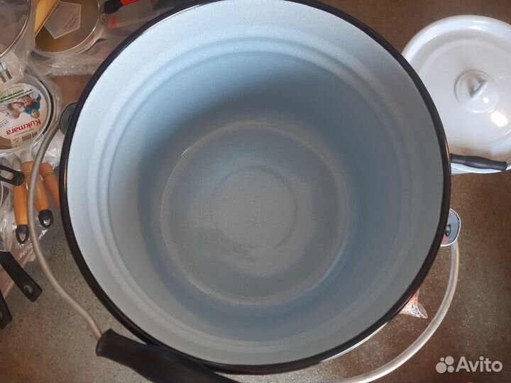 Ведро эмалированное 12 литров