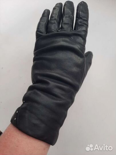 Перчатки женские кожаные 7.5