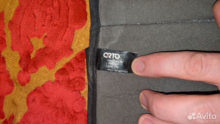 Ортез на коленный сустав фирмы orto