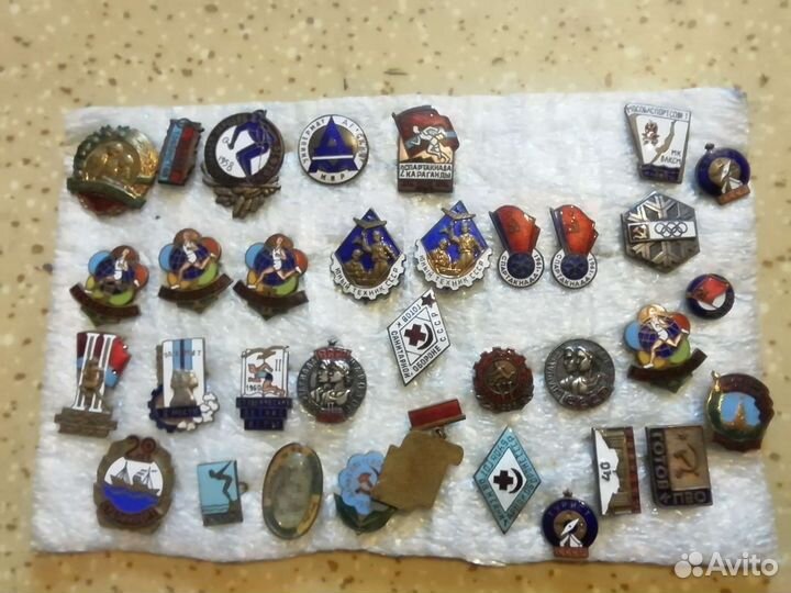 Коллекции значков СССР