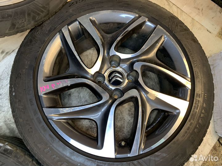 Комплект колес Citroen DS4 Viking 215/55R17