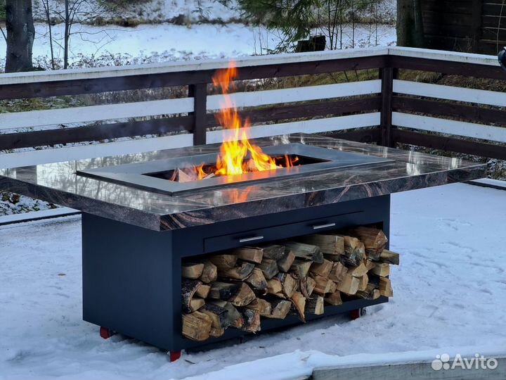 Гриль стол Монблан