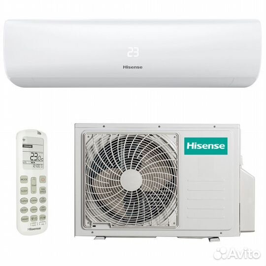 Кондиционер Hisense zoom DC Inverter AS-24UW4rbtkb