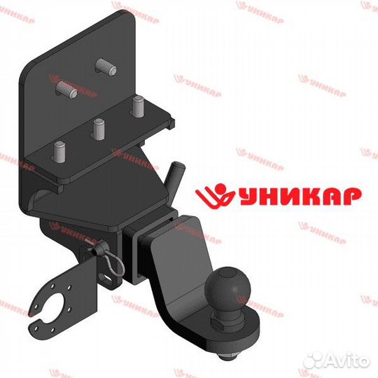 Фаркоп Toyota Cruiser 300 с 2021г. (без эл.) квад