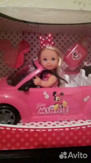 Машинка Минни с куклой Evi love