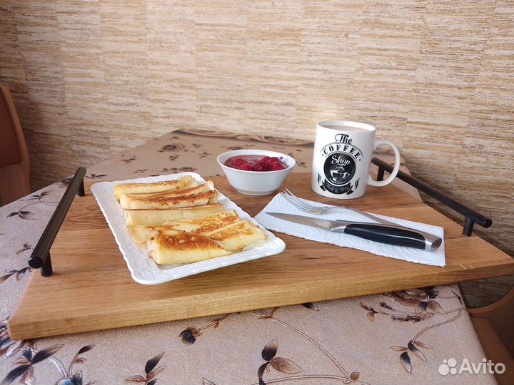 Поднос деревянный