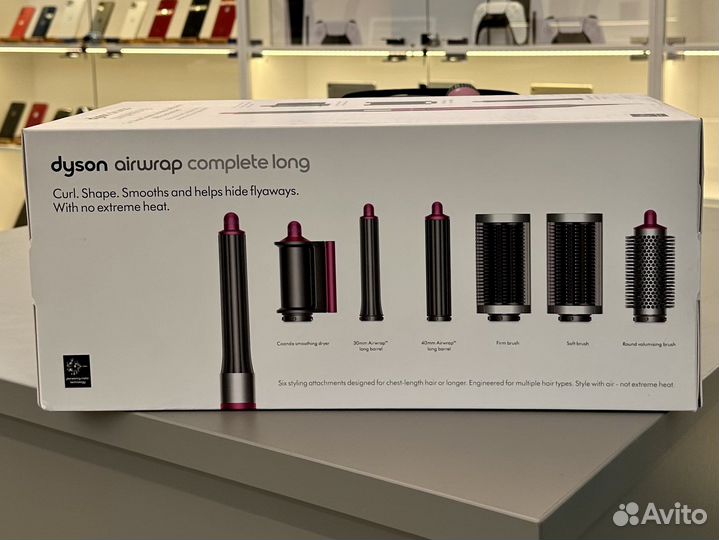 Стайлер dyson airwrap complete long