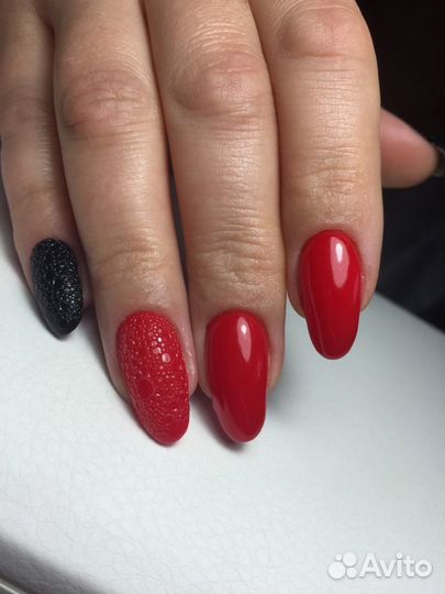 Наращивание ногтей, покрытие гель-лак, маникюр и п