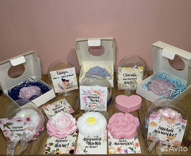 Подарочное мыло на день матери