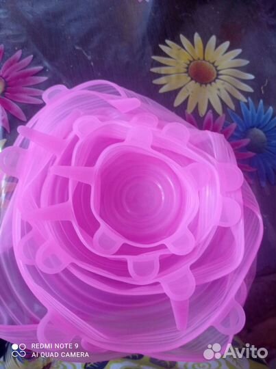 Крышки селиконовые