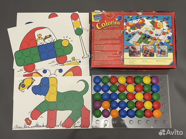 Мозаика для малышей Colorino Ravensburger 2+