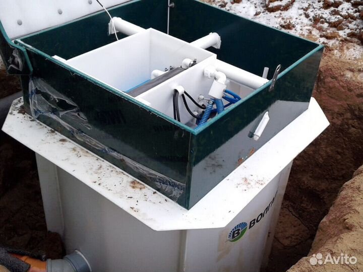 Септик био Аквалос 3 энергонезависимый