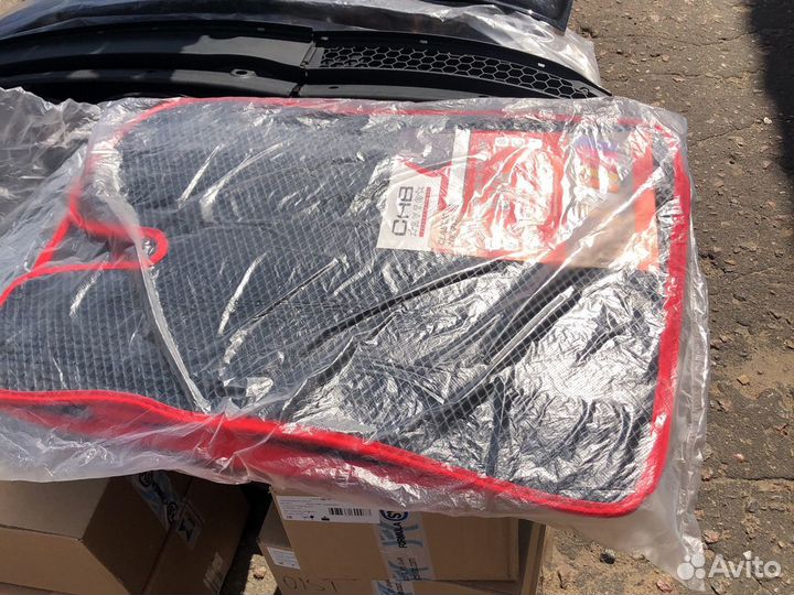 Ева Коврики 2110-2170 красные