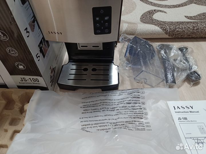 Кофемашина jassy 19 бар Эспрессо Cafetera JS-100