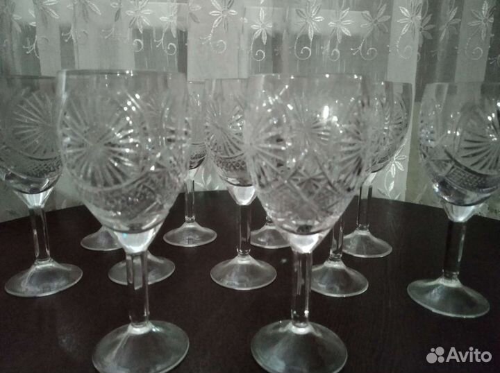 Фужеры,рюмки хрусталь СССР